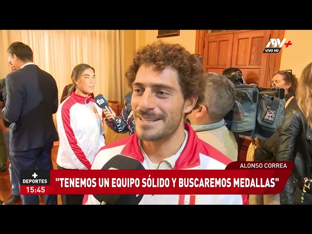 ⁣Alonso Correa previo a participar en Paris 2024: "Tenemos un equipo sólido y buscaremos medalla