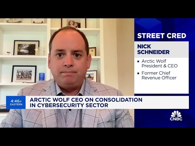 ⁣Arctic Wolf CEO on consolidation in cybersecurity sector