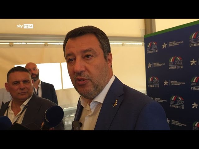 ⁣Inchiesta Liguria, Salvini: Andrò da Toti per parlare lavoro