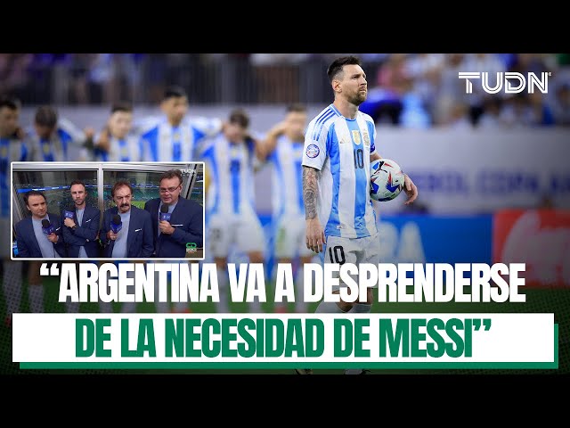 ¿ARGENTINA va a extrañar a ‘La Pulga’? “La COPA AMÉRICA se definió sin MESSI en la cancha” | TUDN