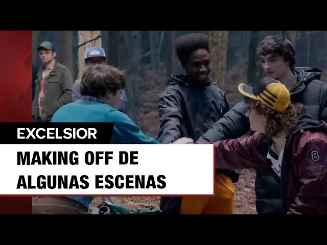 Revelan imágenes detrás de cámaras de la quinta y última temporada de ‘Stranger Things’