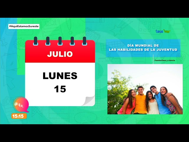 Día mundial de las habilidades de la juventud.