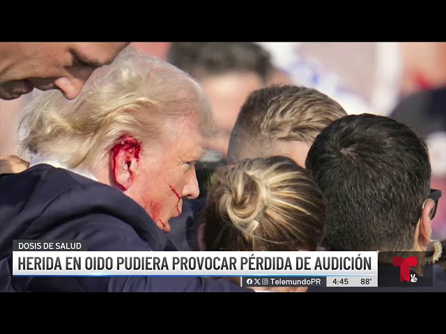 ⁣"Dios lo vino a ver", dice médico sobre Trump