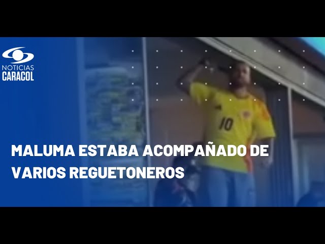 ⁣Maluma generó polémica al discutir con hinchas argentinos tras final de la Copa América