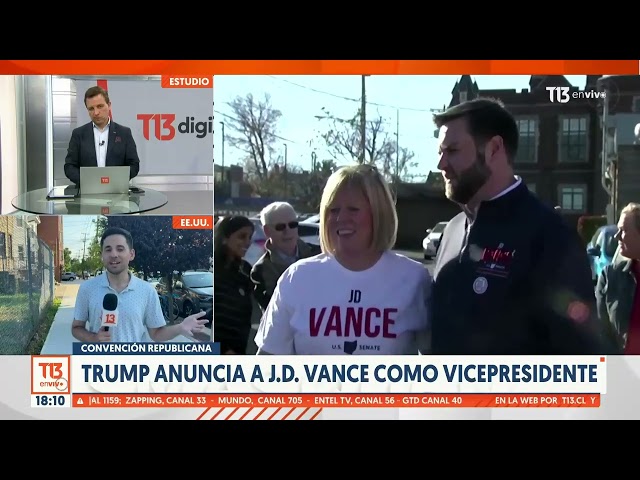 Donald Trump anuncia J.D. Vance como vicepresidente