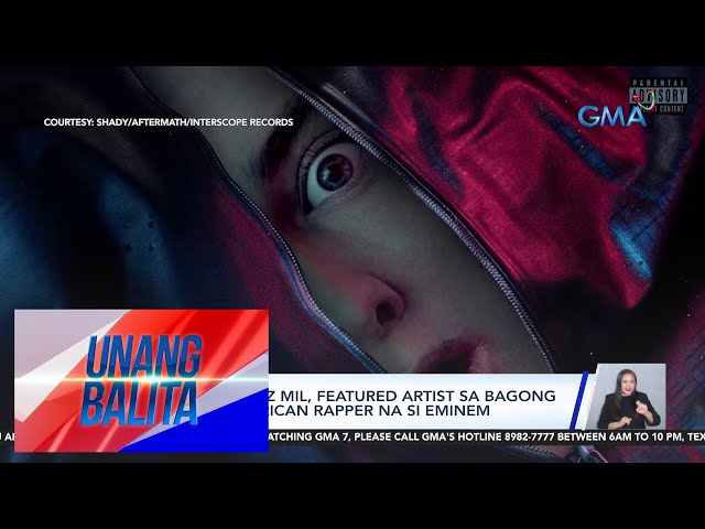 ⁣Fil-Am rapper EZ Mil, featured artist sa bagong album ng american rapper na si Eminem | Unang Balita