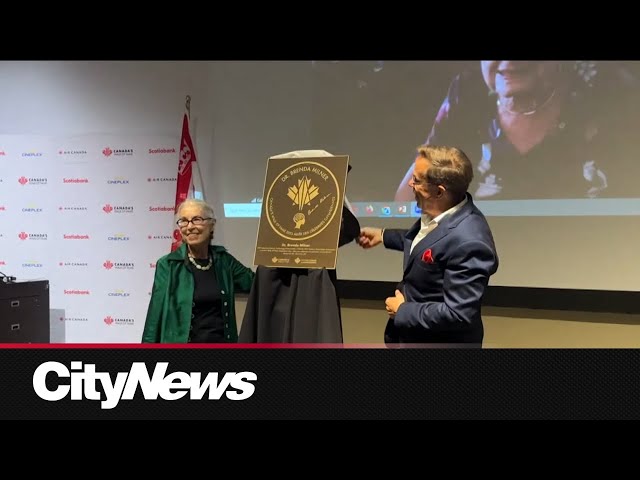 ⁣Brenda Milner honoured by Canada's Walk of Fame on her 106th birthday