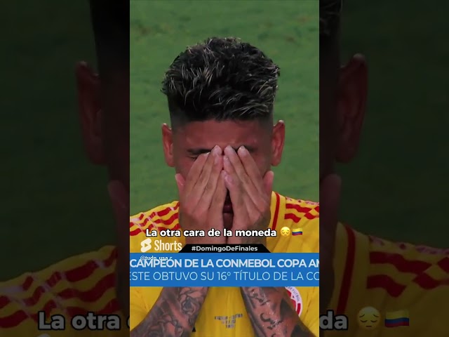 ¡LA OTRA CARA DE LA MONEDA!  Colombia y su dolor tras no ganar la Copa #shorts