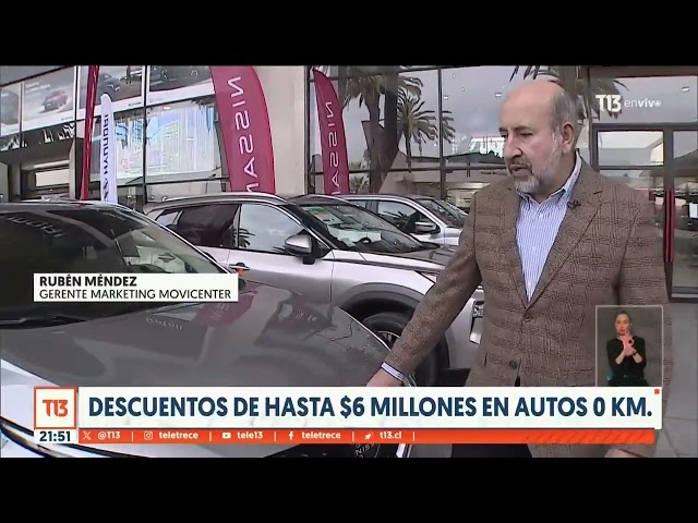 Descuentos de hasta $6 millones en autos 0 KM