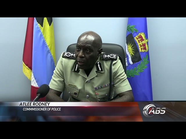 POLICE COMMISSIONER ON UPSURGE IN CRIME IN A&B