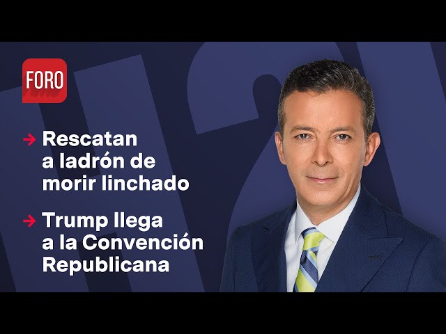 EN VIVO: Trump llega a la convención Nacional Republicana / Hora 21 - 15 de julio 2024