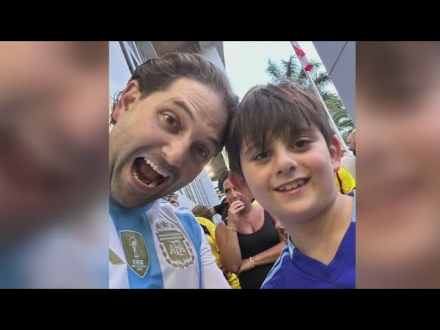 ⁣Child talks about adventure, injury at Copa America final