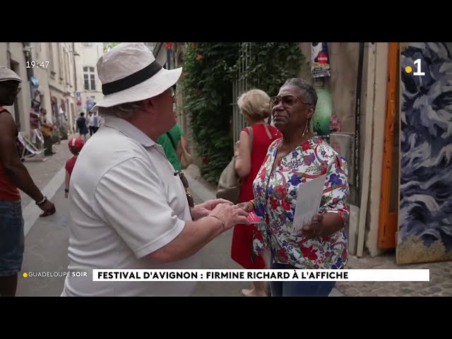 Festival d'Avignon : Firmine Richard joue "Olympe"