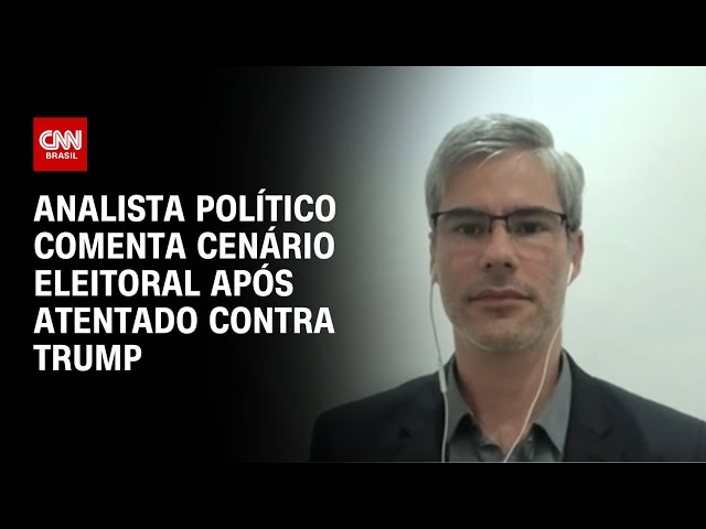 Analista político comenta cenário eleitoral após atentado contra Trump | CNN NOVO DIA