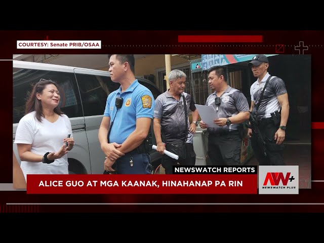 ⁣Senate detention facility, handa na para kay Alice Guo, mga kaanak | NewsWatch Reports