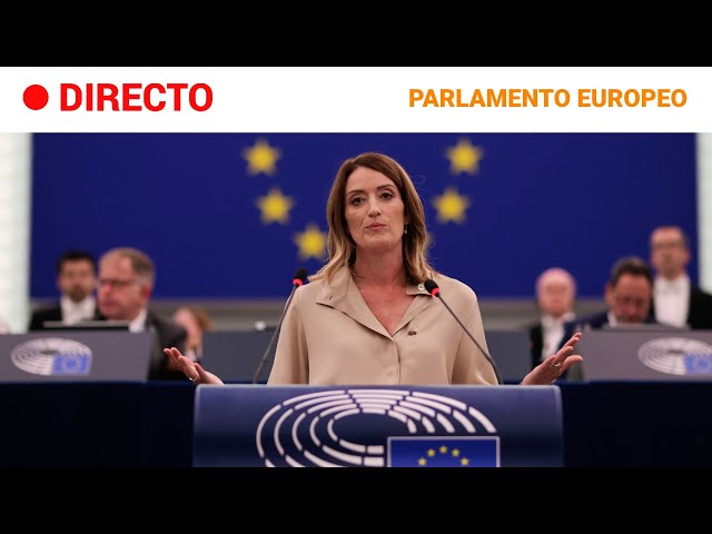 ⁣UE: ROBERTA METSOLA, reelegida PRESIDENTA del PARLAMENTO EUROPEO | RTVE Noticias