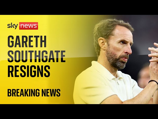⁣BREAKING NEWS: Gareth Southgate resigns as England manager