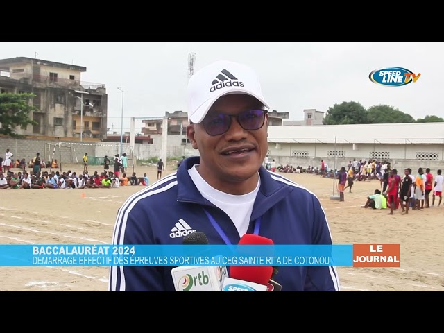 BAC 2024: démarrage effectif des épreuves sportives au CEG Sainte Rita de Cotonou