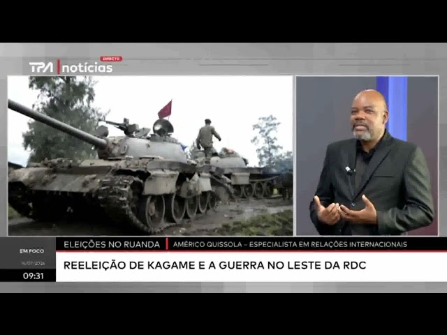 ⁣"Em Foco" Eleições no Ruanda - Paul Kagame é reeleito presidente com 99,15% dos votos