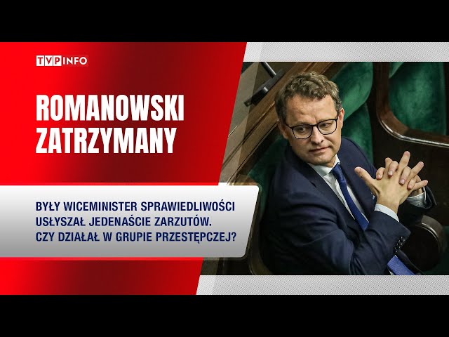 ⁣Romanowski zatrzymany. Czy działał w grupie przestępczej?