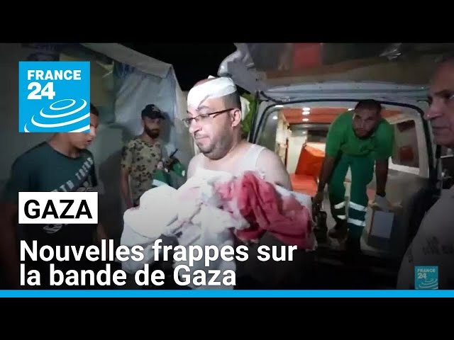 ⁣Nouvelles frappes sur la bande de Gaza, les espoirs de paix s'amenuisent • FRANCE 24