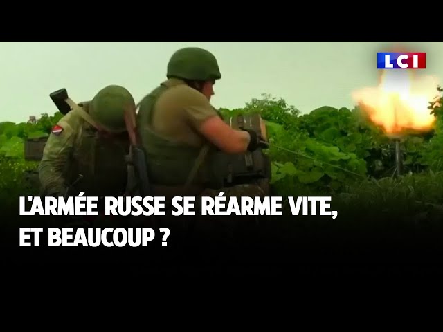 L'armée russe se réarme vite, et beaucoup ?