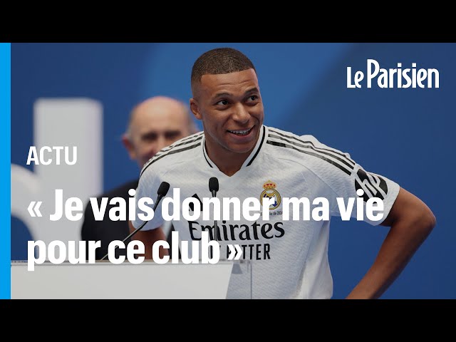 « Je suis un enfant heureux aujourd'hui » : Mbappé s'exprime pour la première fois devant 