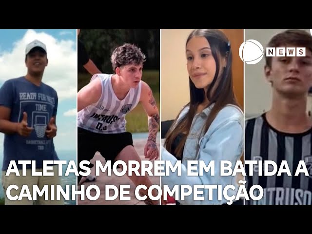 Atletas morrem em acidente a caminho de competição de basquete no Rio Grande do Sul