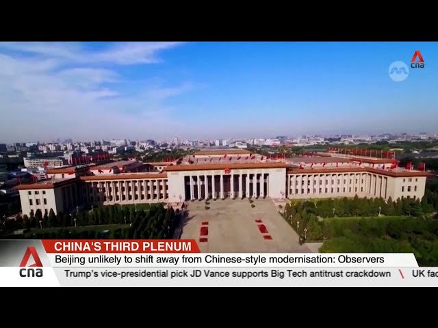 ⁣China convenes third plenum with focus on economic reforms, advancing modernisation