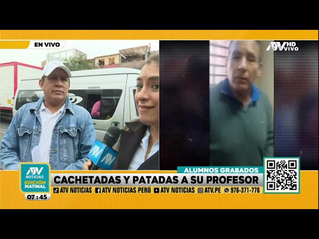 Alumnos se graban masacrando a su profesor en Surquillo: ¿Qué acciones tomarán las autoridades?