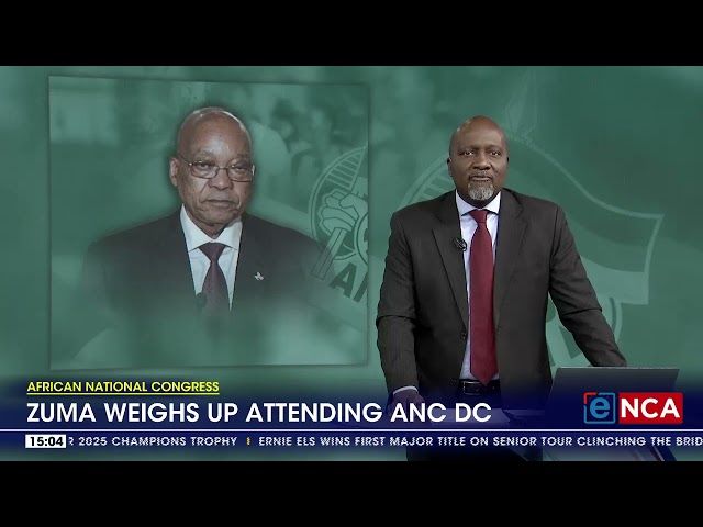 Zuma weighs up attending ANC disciplinary committee