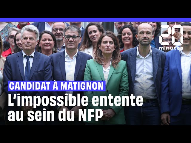 Candidat à Matignon : l'impossible entente au sein du Nouveau Front populaire