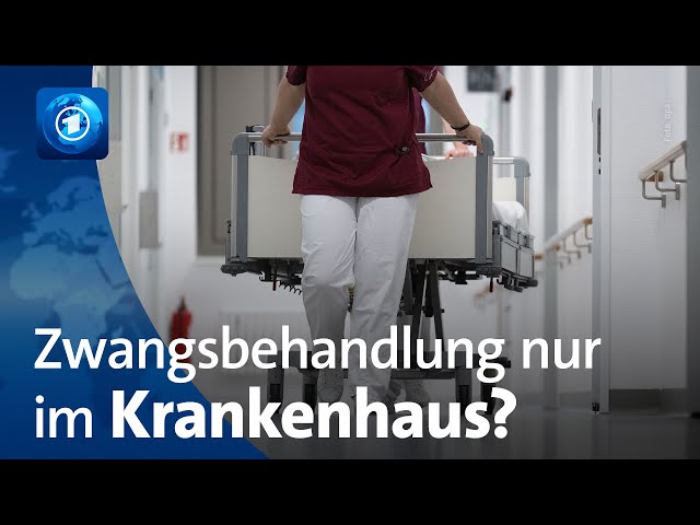 ⁣Bundesverfassungsgericht berät über Zwangsbehandlungen