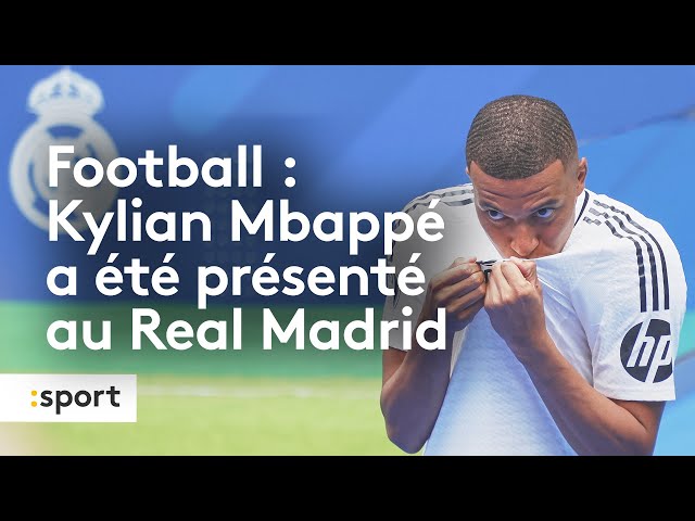 Football : Kylian Mbappé a été présenté officiellement au Real Madrid