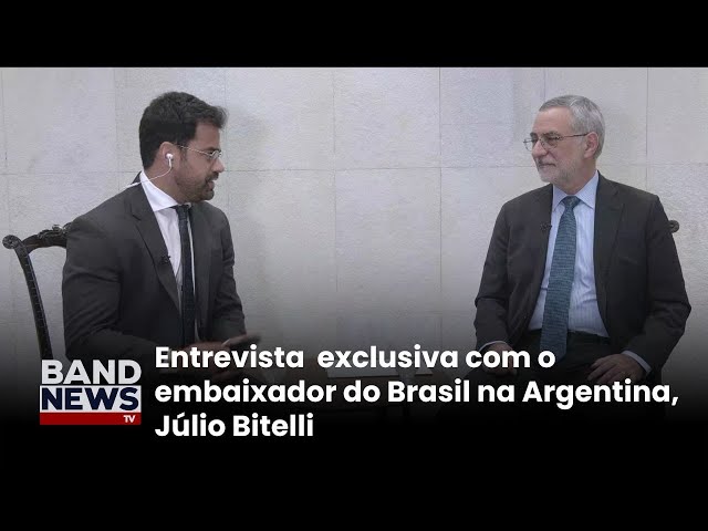 ⁣Entrevista exclusiva com o embaixador do Brasil na Argentina sobre o chamado para consultas