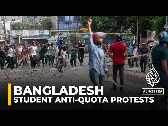 At least six killed in Bangladesh student anti-quota protests