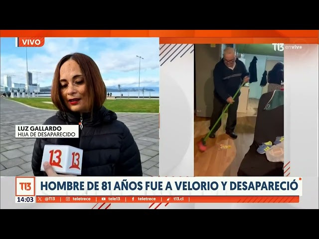 ⁣Hombre de 81 años fue a velorio y desapareció en Puerto Montt