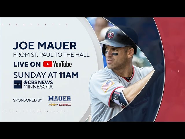 ⁣TRAILER | Joe Mauer: From St. Paul to the Hall | LIVE Sunday, July 21, 2024 at 11am CST