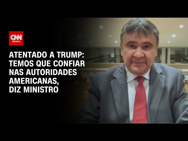 Atentado a Trump: Temos que confiar nas autoridades americanas, diz ministro  | CNN 360°