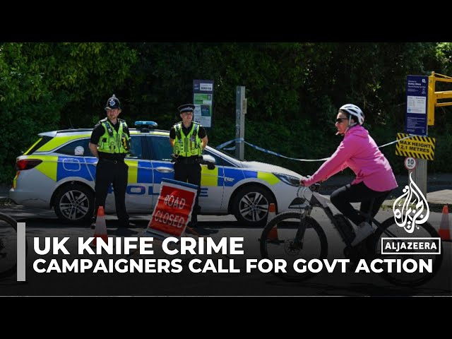 UK knife crime: Campaigners call for urgent government action