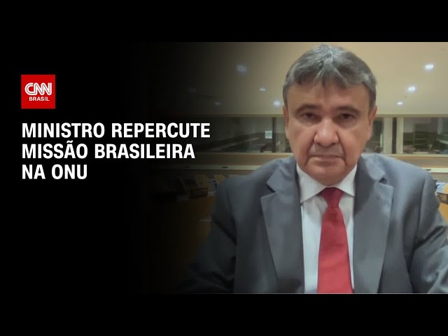 Ministro repercute missão brasileira na ONU | CNN 360°