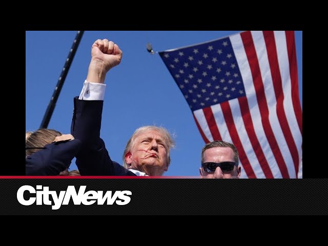⁣Trump gets hero's welcome as former rivals offer support