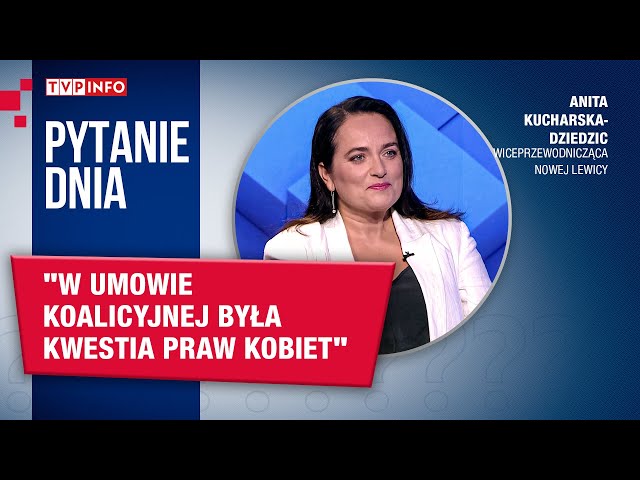 Anita Kucharska-Dziedzic: kompromis aborcyjny już nikogo nie zadowala | PYTANIE DNIA