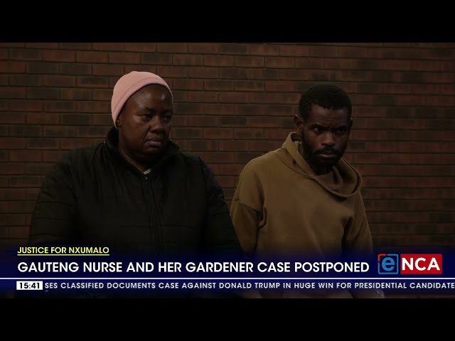 Case postponed for Gauteng nurse and her gardener accused of murder