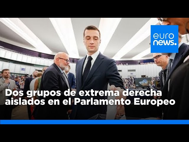 ⁣Dos grupos de extrema derecha aislados de sus funciones de poder en el Parlamento Europeo