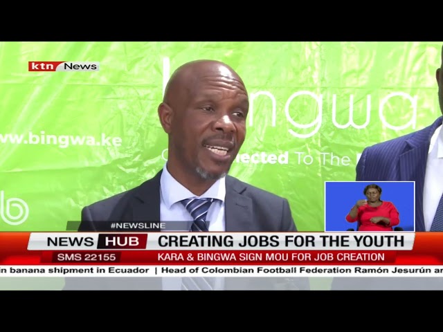 ⁣5,000 Youth to Gain Employment Opportunities as Bingwa & Kara Sign MOU