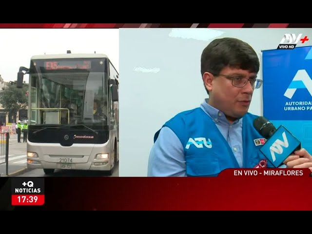 ⁣El Metropolitano: ATU descarta eventual paralización del servicio de buses