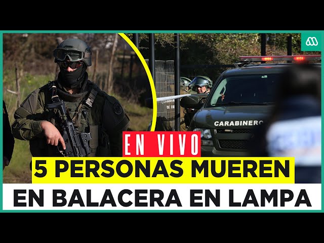 EN VIVO | Homicidio múltiple en Lampa: Cinco personas mueren en tiroteo