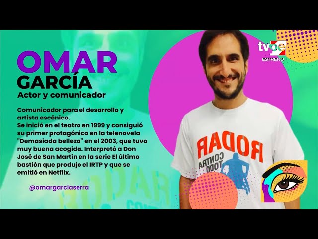 Miradas: Omar García (16/07/2024) | TVPerú