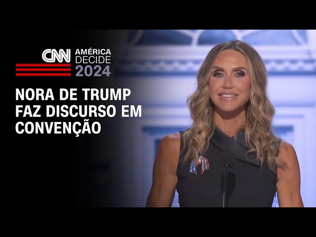 Nora de Trump faz discurso em convenção republicana | AMÉRICA DECIDE